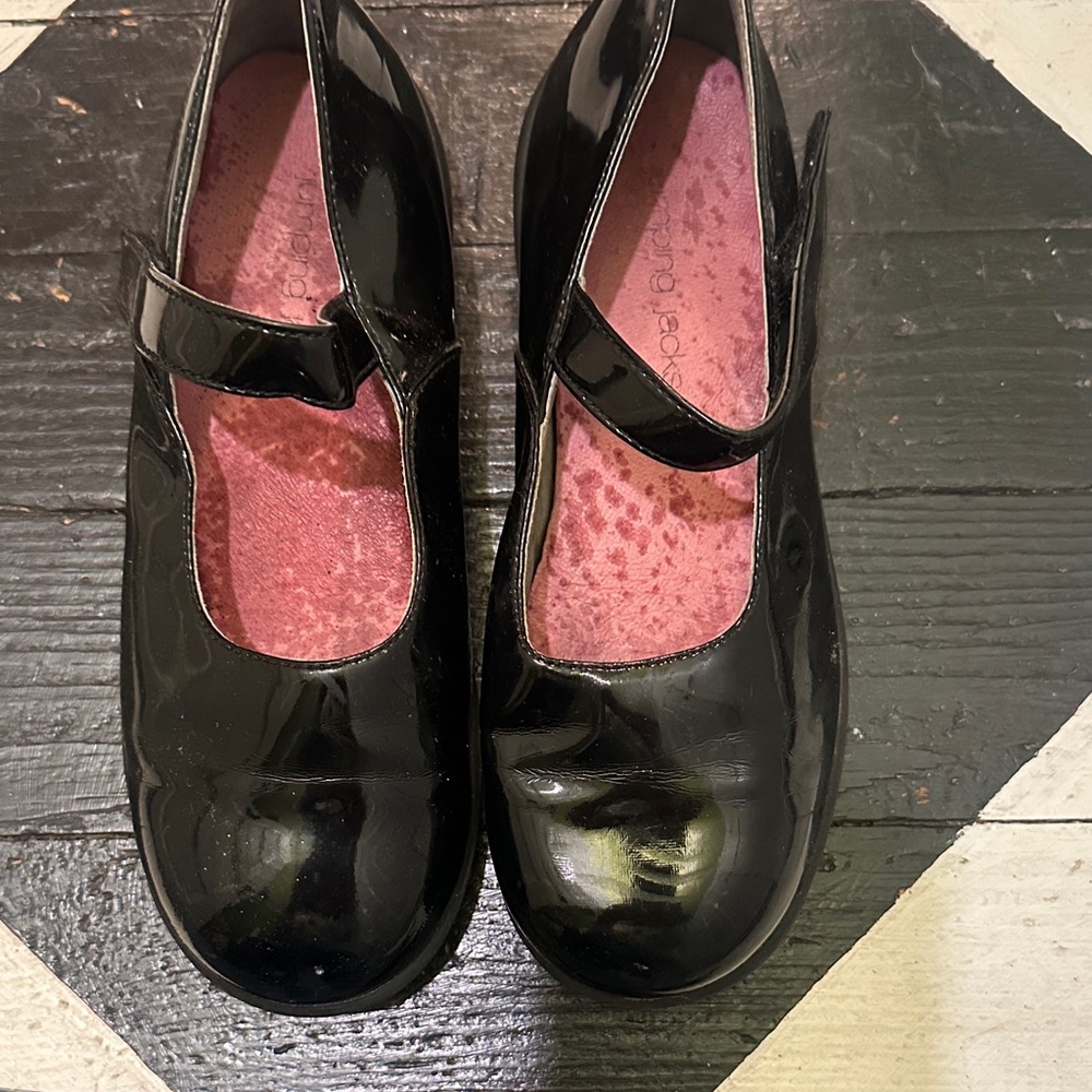 Jumping Jacks Black Patent Dress Shoes